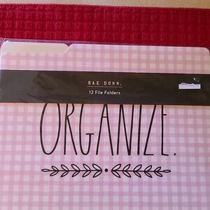 RAE DUNN 12 FILE FOLDERS